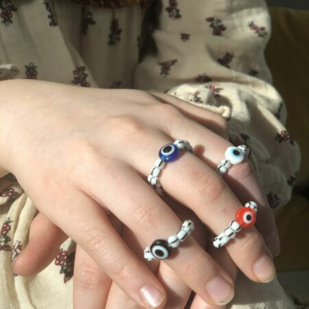 Evil-eye ringen